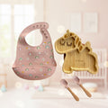 Unicorn Mini Bamboo Feeding Set