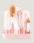 Pink Baby Bottle Drying Rack