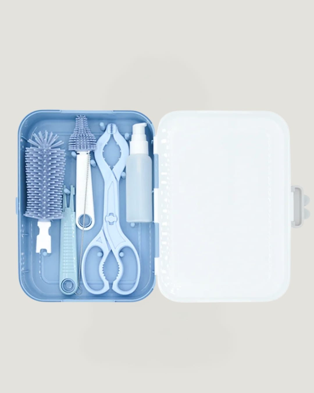 Blue Baby Bottle Drying Rack