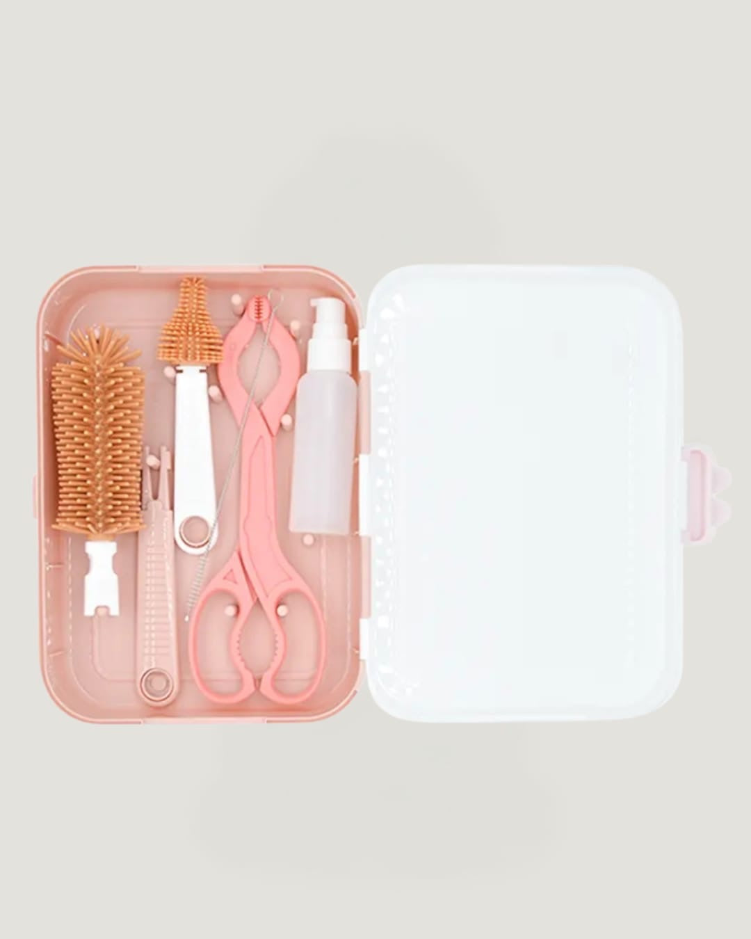 Pink Baby Bottle Drying Rack