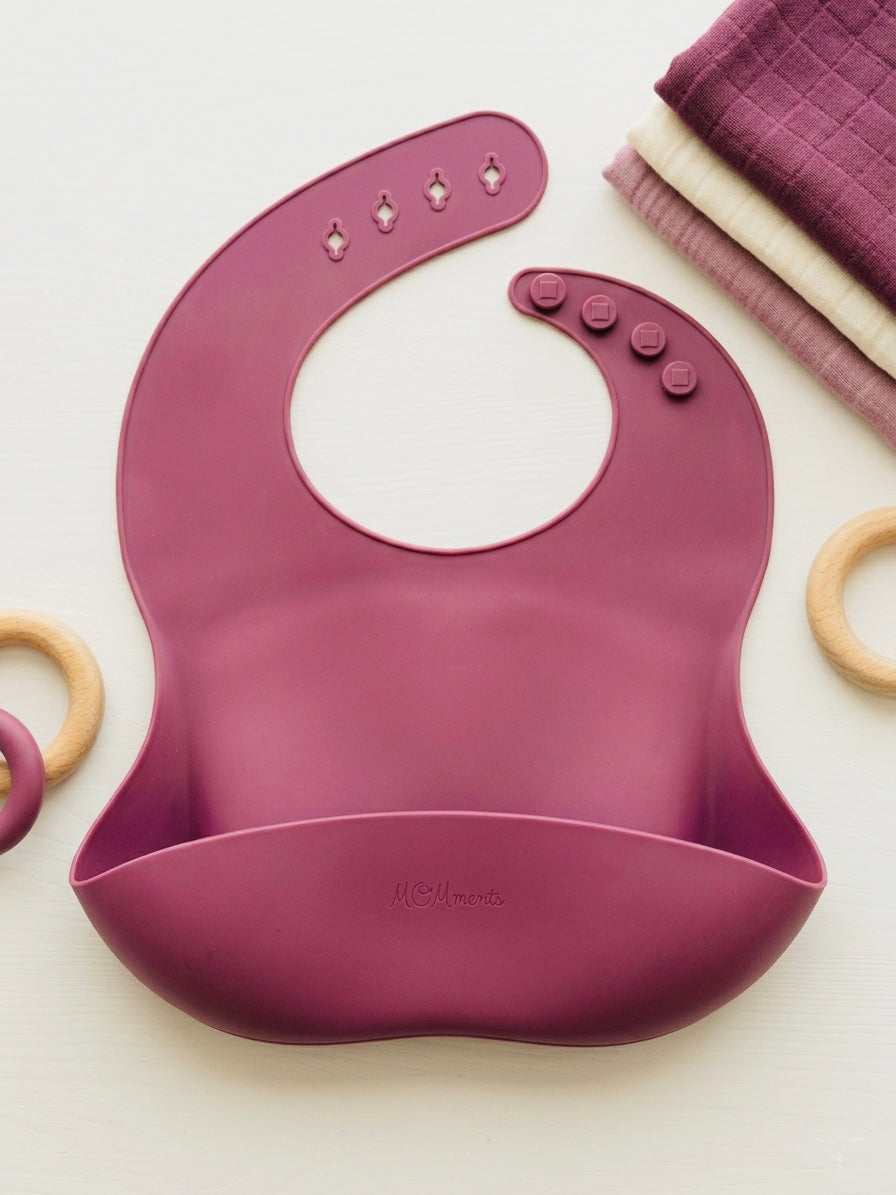 Pink Baby Bib