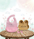 Bunny Mini Bamboo Feeding Set